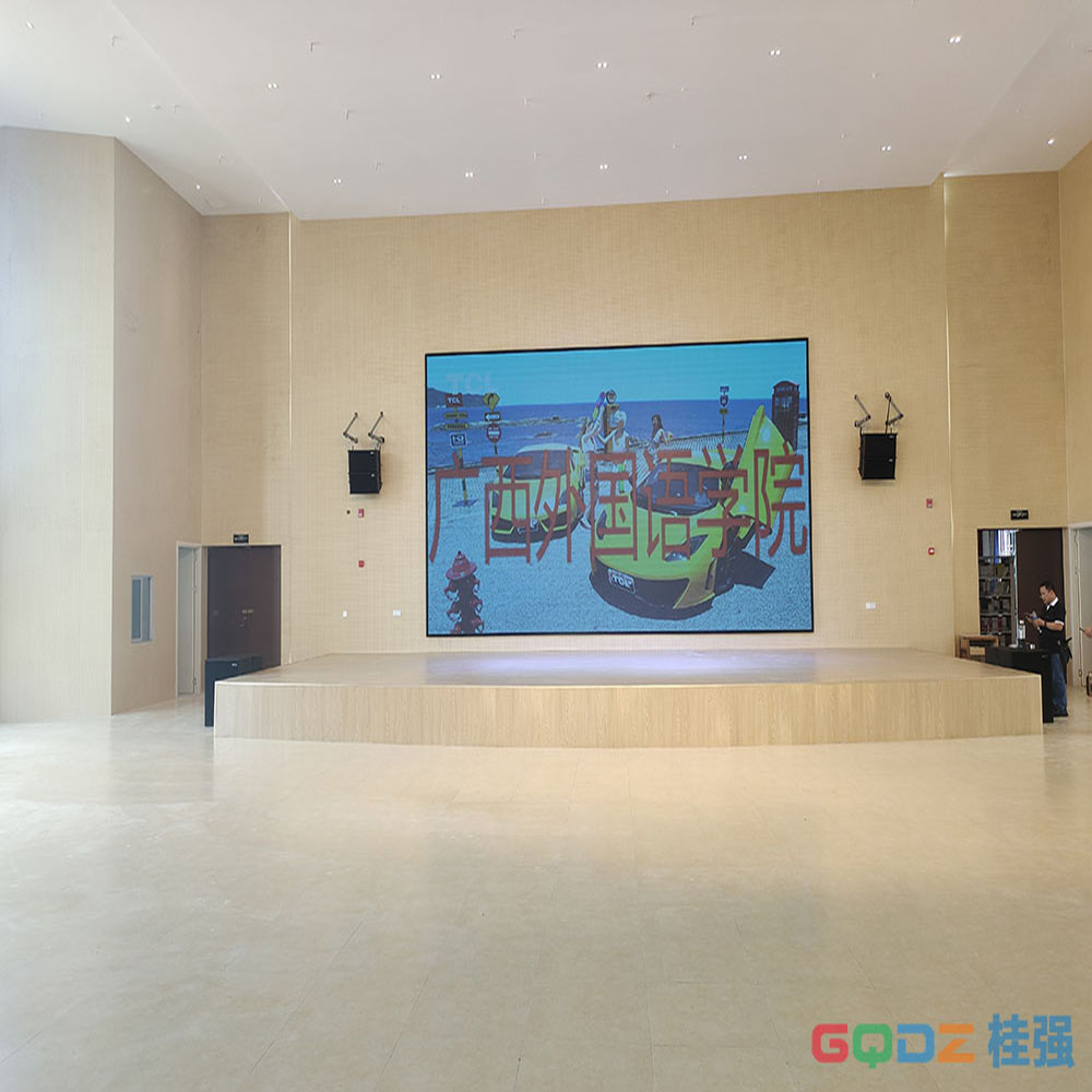 扶绥 外国语学校 P3全彩LED屏  36平米